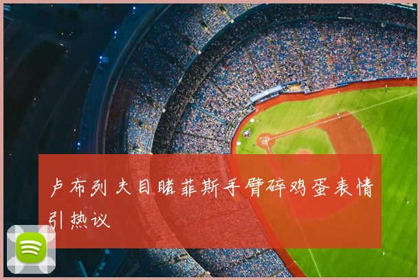 卢布列夫目睹菲斯手臂碎鸡蛋表情引热议